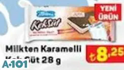 MİLKTEN KARAMELLİ KEK SÜT 28 G MİLKTEN KARAMELLİ KEK SÜT 28 G